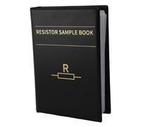 Jopwkuin Livre D'échantillons pour Composants électroniques, 170 Valeurs X 50 Pièces par Mallette de Rangement Portable pour Ingénieurs, éducation à la Réparation, Matériau PVC de Haute qualité