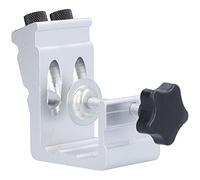 Jopwkuin Localisateur de Poinçon pour le Travail du Bois, Haute Précision, Positionneur de Trou incliné Réglable pour la Construction, Alliage D'aluminium + Plastique