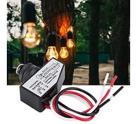 Jopwkuin Mini Interrupteur Photoélectrique pour une Utilisation par les | Conception économe en énergie, fonctionne à incandescence, pour l\'éclairage de jardin, temps de réponse rapide