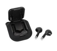 Jopwkuin Montre de Sport Multifonctionnelle avec écouteurs pour Hommes Femmes HD Grand écran Télécommande Caméra en Alliage de Zinc écran Tactile TFT 2,01 Pouces (Silicone Noir)