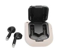 Jopwkuin Montre de Sport Multifonctionnelle avec écouteurs pour Hommes Femmes HD Grand écran Télécommande Caméra en Alliage de Zinc écran Tactile TFT 2,01 Pouces (Gel d'argent)