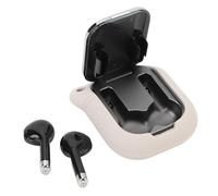 Jopwkuin Montre de Sport Multifonctionnelle avec écouteurs pour Hommes Femmes HD Grand écran Télécommande Caméra en Alliage de Zinc écran Tactile TFT 2,01 Pouces (Acier argenté)