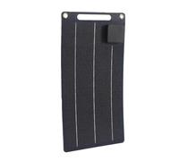 Jopwkuin Panneau Solaire 10 W avec Interfaces USB et Type C, Panneau de Chargeur Solaire Léger pour Activités de Plein Air et Voyages D'aventure