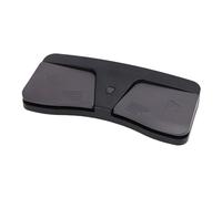 Jopwkuin Pédale de Retournement de Page Bluetooth sans Fil, Contrôle Mains Libres Efficace pour Tablettes IOS, Conception Ergonomique pour la Lecture de Musique, Noir