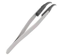 Jopwkuin Pincettes Non Magnétiques Précises en Acier Inoxydable, Résistantes à l'électricité Statique, pour Semi-conducteurs, Microélectronique et Acier Inoxydable