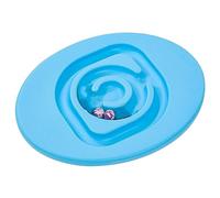 Jopwkuin Planche à Bascule D'équilibre D'escargot à Bascule pour Enfants, Planche D'équilibre de Labyrinthe pour le Développement du Cerveau, Matière Plastique (Bleu ciel)