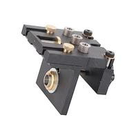 Jopwkuin Positionneur de Travail du Bois en Métal de qualité Supérieure, Robuste et Durable, Facile à Utiliser, Outil de Positionnement du Bois pour Percer des Trous et Positionner