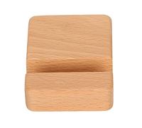 Jopwkuin Support de Téléphone Portable en Bois Support de Bureau Portable Taille Compacte pour Une Utilisation Facile n'importe où pour Les Sites de Réseaux Sociaux de Courrier électronique