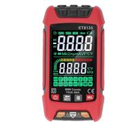 Jopwkuin Testeur de Multimètre Numérique Intelligent 9999 Points, Compteur de Résistance de Tension de Courant AC DC avec écran LCD rétroéclairé pour un Dépannage électrique Pratique