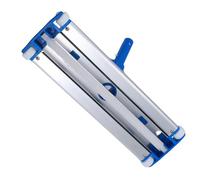 Jopwkuin Tête D'aspirateur de Piscine, Conception en Aluminium Robuste avec Brosse Intégrée pour Un Nettoyage Efficace, Taille 45 Cm