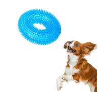 JOR Anneau couineur pour chien, soulagement et confort pour les chiots qui font leurs dents, anneau flottant pour rapporter les chiens, crée un bol lent pour les mangeurs rapides, anneau rond en