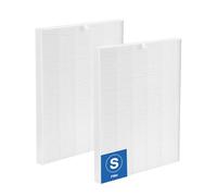 JORAIR Lot de 2 filtres de rechange HEPA C545 S compatibles avec purificateur d'air Winix C545, remplace le filtre Winix S 1712-0096-00, filtres HEPA de qualité H13