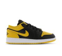 Jordan 1 Low - Sneakers Enfant - Noir - Pointure 38.5 - Cuir Black 38.5