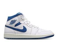 Jordan 1 Mid Homme - Baskets, Blanc - Pointure 45 - Cuir, Synthétique White 45