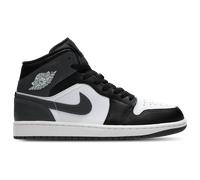 Jordan 1 Mid Homme - Baskets, Noir - Pointure 42 - Cuir, Synthétique Black 42