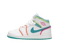 Jordan - 1 Mid Multi Knit - Femme - Sport - Multicolore - Taille: 35 1/2 EU