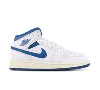 Jordan 1 Mid - Sneakers Enfant - Blanc - Pointure 38.5 - Textile, Cuir White 38.5