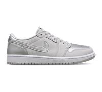 Nike Air Jordan 1 Retro Low Og - Baskets En Cuir Gris Argent Pour Hommes - 45
