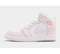 Jordan Aj1 Mid Unisex Chaussures - Rose - Taille: 33.5 - Cuir - Foot Locker Pink 33.5
