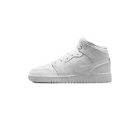 Jordan Air 1 Mid (GS) Unisexe Adulte, Blanc, 38.5 EU