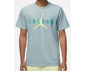 Jordan Air Wordmark Short Sleeve T-shirt Bleu XL Homme