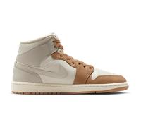 Nike Chaussures Wmns Air Jordan 1 Mid Code BQ6472-118 Beige Femme, Beige marron gris, 36.5 EU