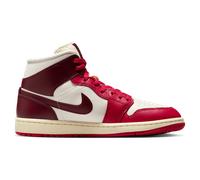 Jordan Aj1 Mid Femme - Baskets, Blanc - Pointure 37.5 - Cuir White 37.5