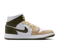 Jordan Aj1 Mid Femme - Baskets, Blanc - Pointure 38.5 - Cuir White 38.5