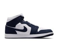 Jordan Aj1 Mid Homme - Baskets, Bleu - Pointure 41 - Cuir, Synthétique Blue 41