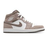 Nike Jordan Baskets AJ1 Mid Homme Marron en cuir et synthétique Pointure 42,5