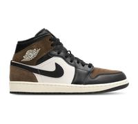 Jordan Aj1 Mid Homme - Baskets, Noir - Pointure 44 - Cuir, Synthétique Black 44