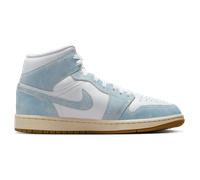 Nike Chaussures Wmns Air Jordan 1 Mid Se Code HQ2005-100 Blanc Femme, Blanc/bleu, 36 EU