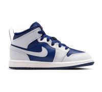 Jordan Aj1 Mid - Sneakers Bébé - Bleu - Pointure 28 - Cuir Blue 28