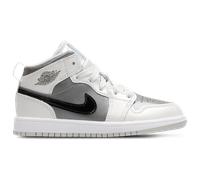 Jordan Aj1 Mid - Sneakers Bébé - Gris - Pointure 32 - Cuir Grey 32