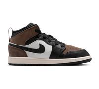 Jordan Aj1 Mid - Sneakers Bébé - Noir - Pointure 33.5 - Cuir Black 33.5