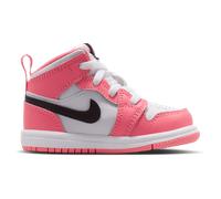 Jordan Aj1 Mid - Sneakers Bébé - Rouge - Pointure 27 - Maille/synthétique Red 27