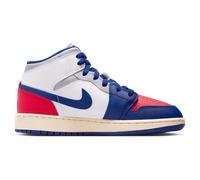 Jordan Aj1 Mid - Sneakers Enfant - Blanc - Pointure 38.5 - Maille/synthétique White 38.5
