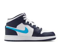 Jordan Aj1 Mid - Sneakers Enfant - Noir - Pointure 35.5 - Maille/synthétique Black 35.5