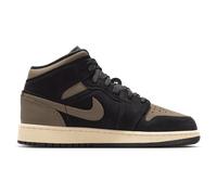 Jordan Aj1 Mid - Sneakers Enfant - Noir - Pointure 36 - Maille/synthétique Black 36