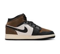 Jordan Aj1 Mid - Sneakers Enfant - Noir - Pointure 40 - Cuir Black 40