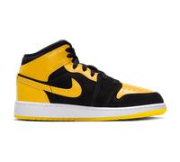 Jordan Aj1 Mid - Sneakers Enfant - Noir - Pointure 40 - Maille/synthétique Black 40