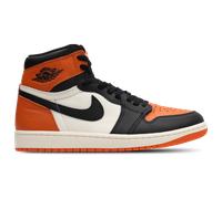Jordan AJ1 Retro High Homme - Baskets, Noir - Pointure 42 - Cuir Black 42