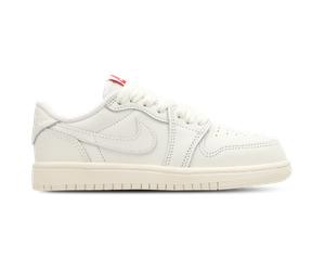 Jordan Aj1 Retro Low Og - Sneakers Bébé - Blanc - Pointure 33.5 - Cuir White 33.5