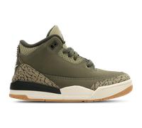 Jordan Aj3 Retro - Sneakers Bébé - Olive - Pointure 28 - Cuir Olive 28
