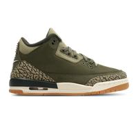 Jordan AJ3 - Sneakers Enfant - Olive - Pointure 38 - Cuir Olive 38