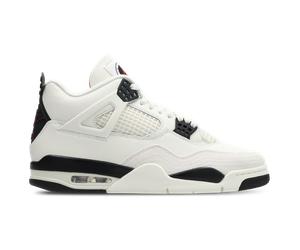 Jordan AJ4 Retro Homme - Baskets, Blanc - Pointure 44 - Cuir White 44