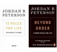 Jordan B. Peterson 2 Books Set 12 Rules For Life & Beyond Order (anglais)