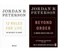 Jordan B.Peterson 2 Livres Ensemble: 12 Rules For Life & Beyond Ordre (Anglais)