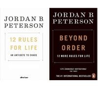 Jordan B.Peterson 2 Livres Ensemble: 12 Rules For Life & Beyond Ordre (Anglais)