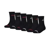 Nike Jordan Chaussettes Legend Crew 6 paires Noir Taille 5-7